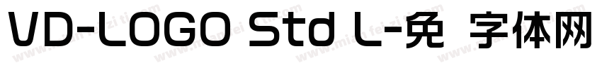 VD-LOGO Std L字体转换